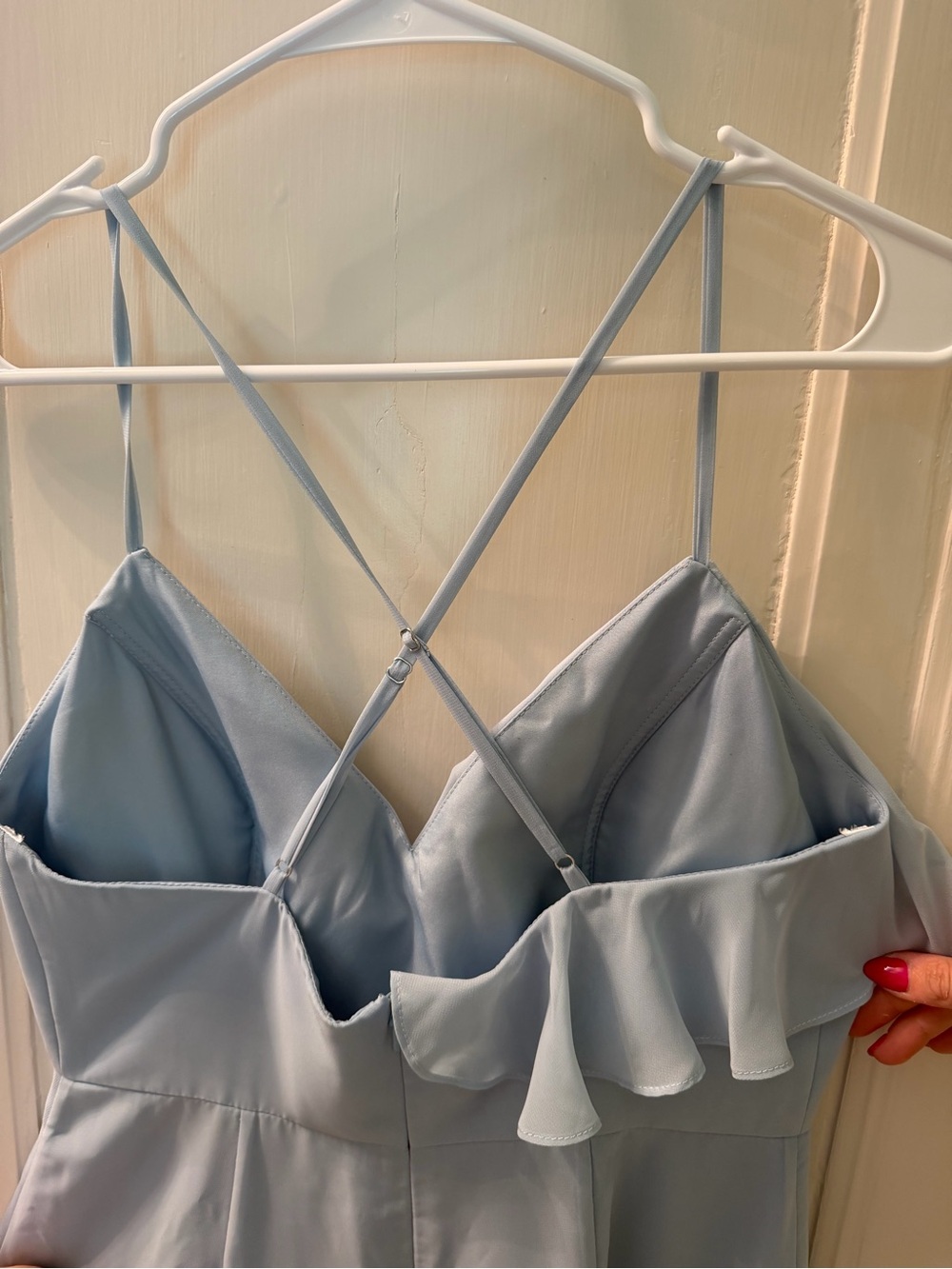 REVELRY Paloma Chiffon - Light Blue (size 6) - Picture 4 of 13